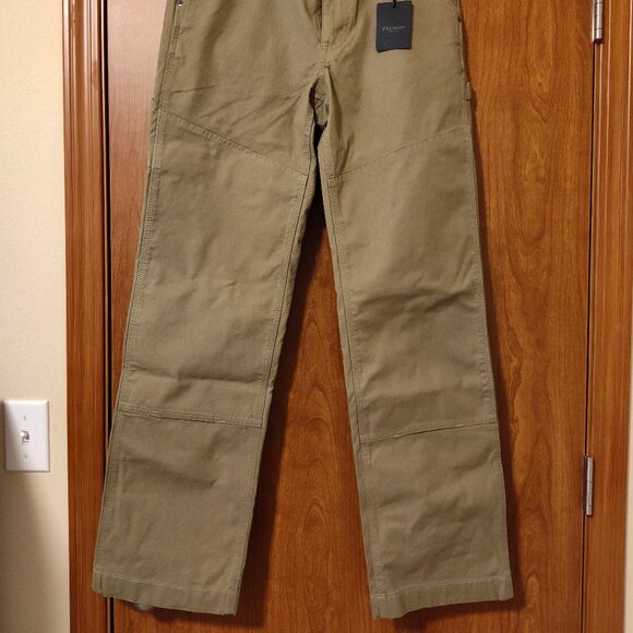 Filson Women's Canvas Straight Leg Double Knee Pants NWT Size 6 Olive - Picture 4 of 6